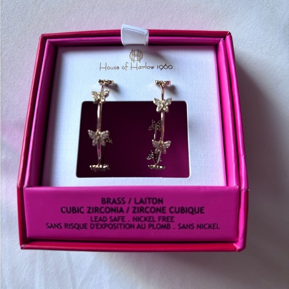 Butterfly Hoops - Picture 2 of 3